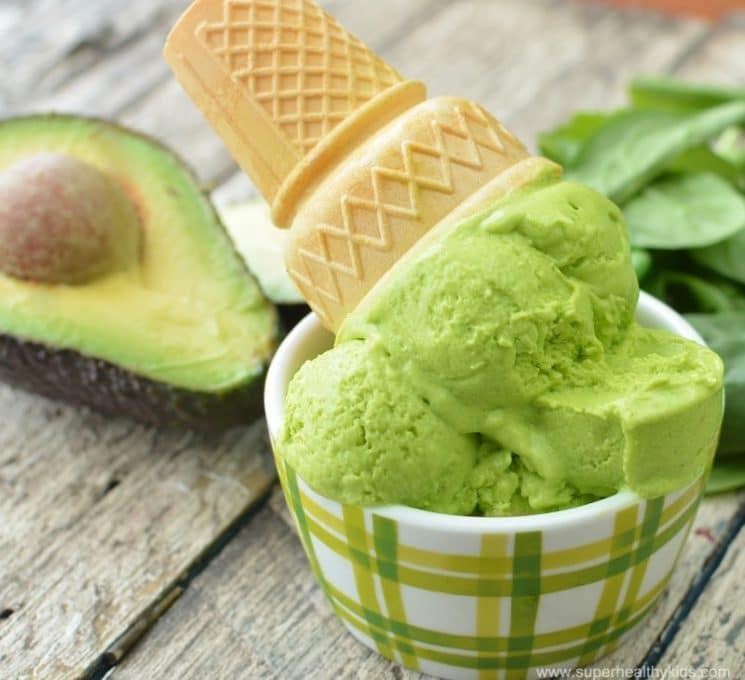 6 Super Healthy Green Ice Cream Recipes for Kids. You wouldn't know there is kale in them all!